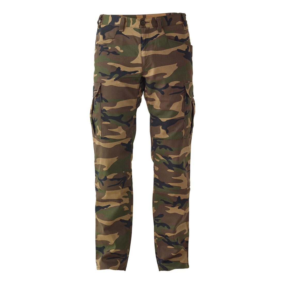 Pantalon cargo résistant, Steppe 500 camouflage halftone