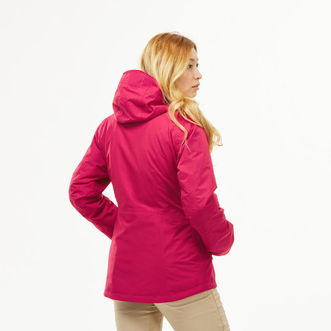 Veste 3en1 imperméable de randonnée - sh500 mountain -10°c - femme