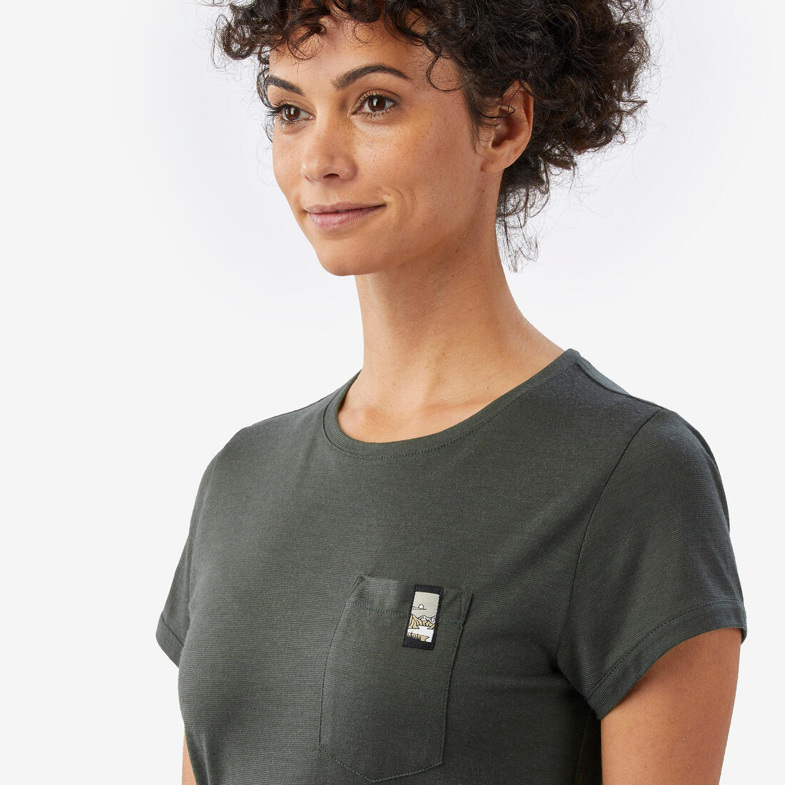T-shirt manches courtes 100 % laine mérinos femme, Merino 100%