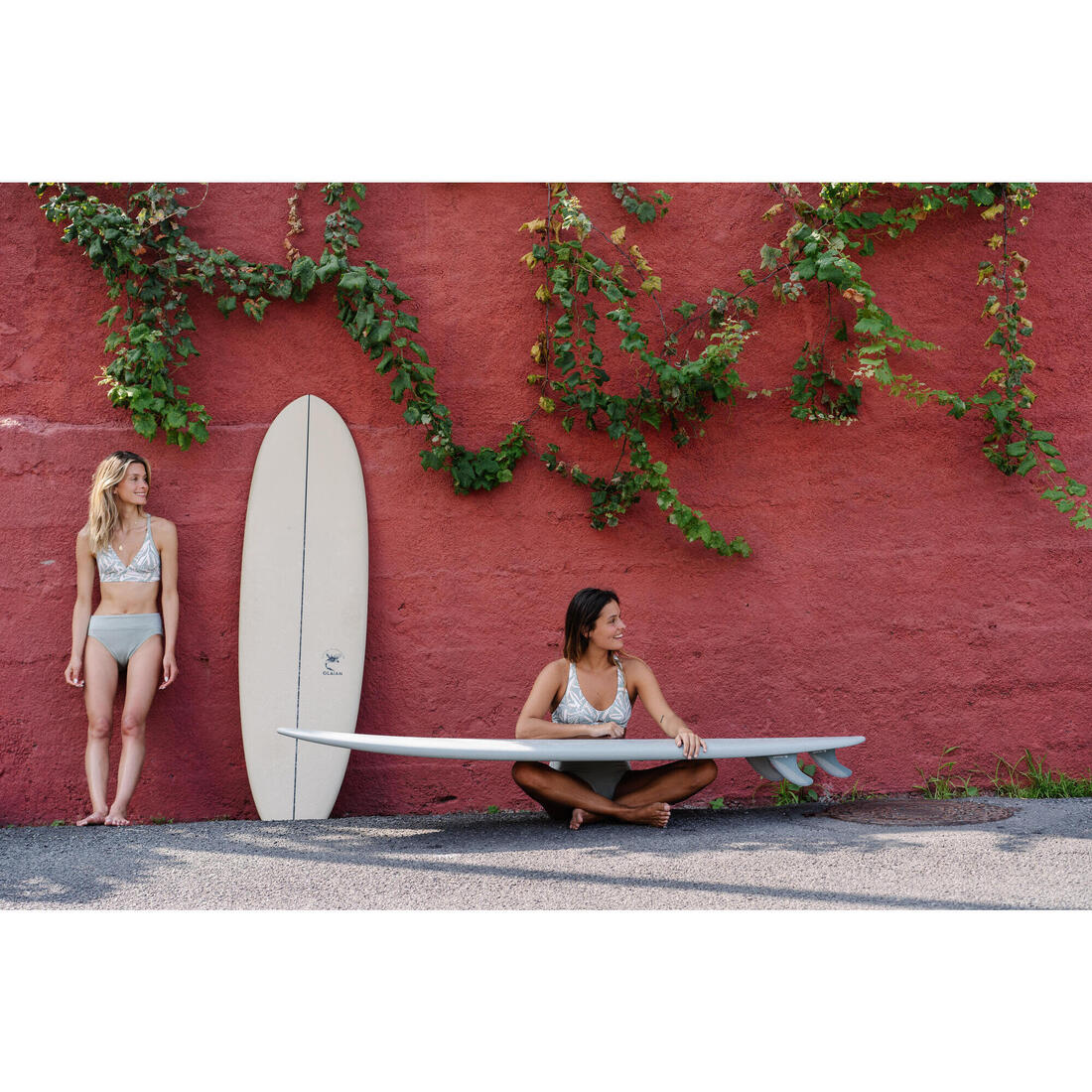 BAS DE MAILLOT DE BAIN DE SURF FEMME TAILLE HAUTE GAINANTE NORA