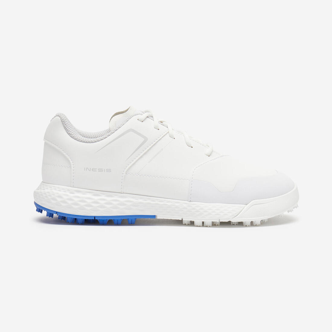 Chaussures golf grip waterproof enfant - MW500 blanc et