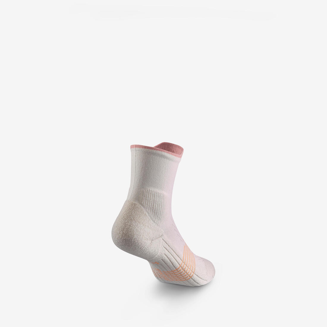 Chaussettes de randonnée enfant (lot 2 paires), HIKE500 Mid marron et