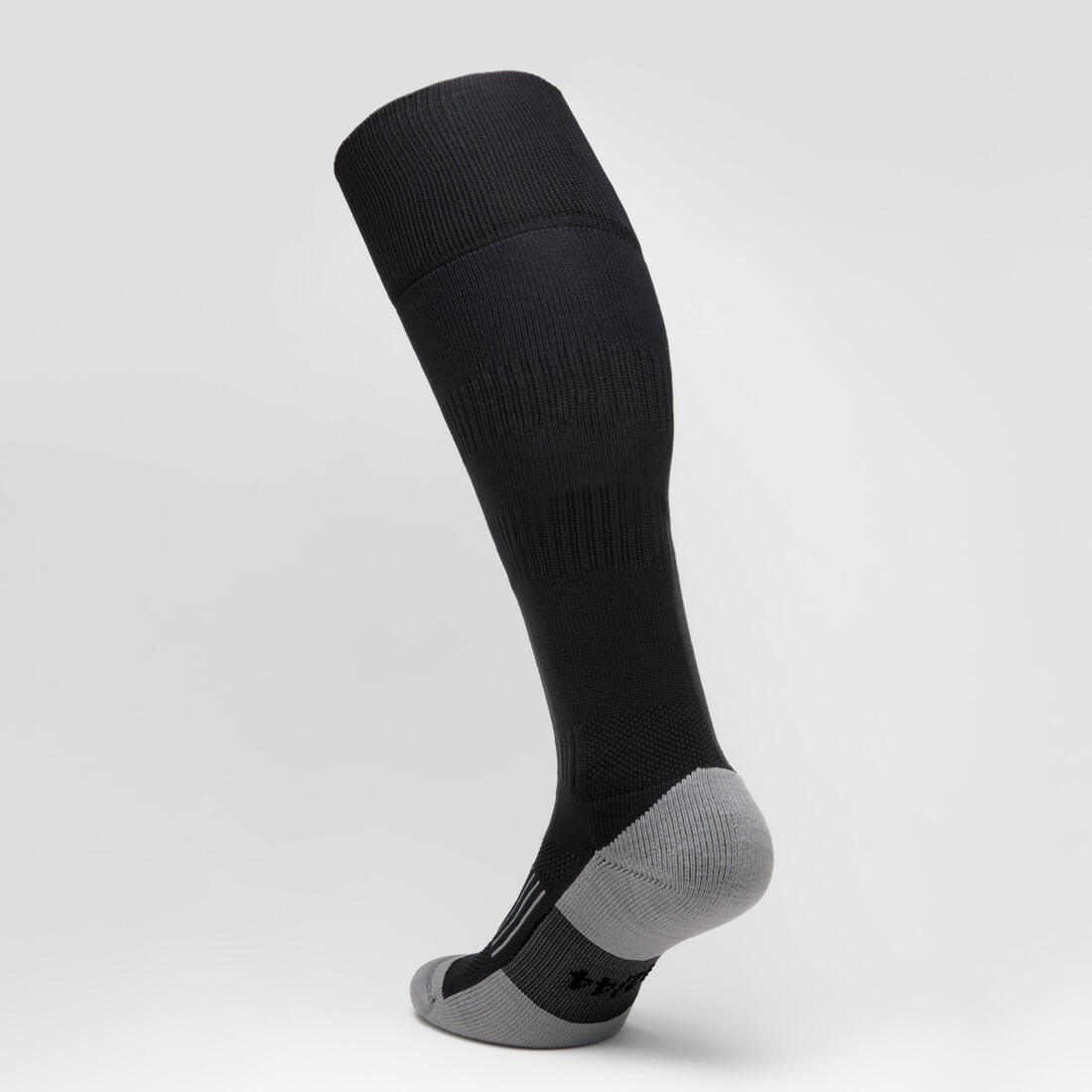 Chaussettes hautes de rugby homme R500 noire