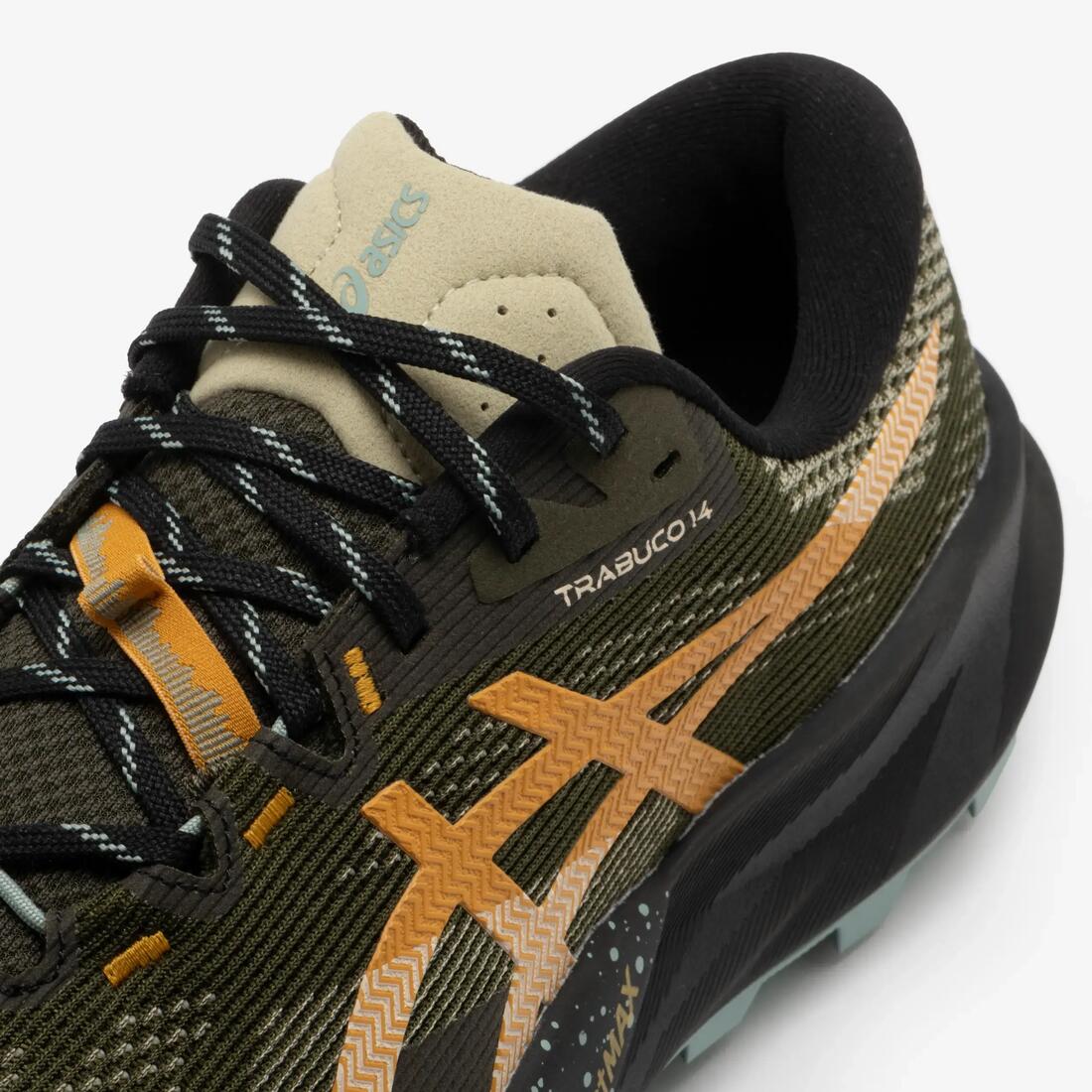 Chaussures de running trail homme, Asics trabuco 14, noir et
