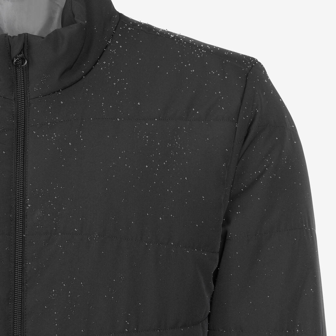 Doudoune de trek synthétique homme, MT50 0°C noir