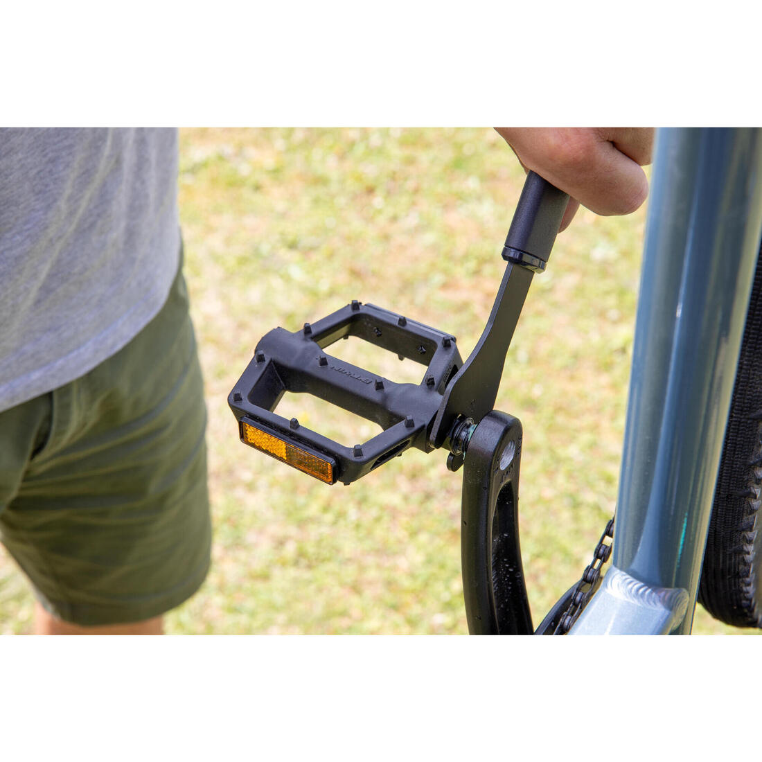 Tube de graisse vélo verte