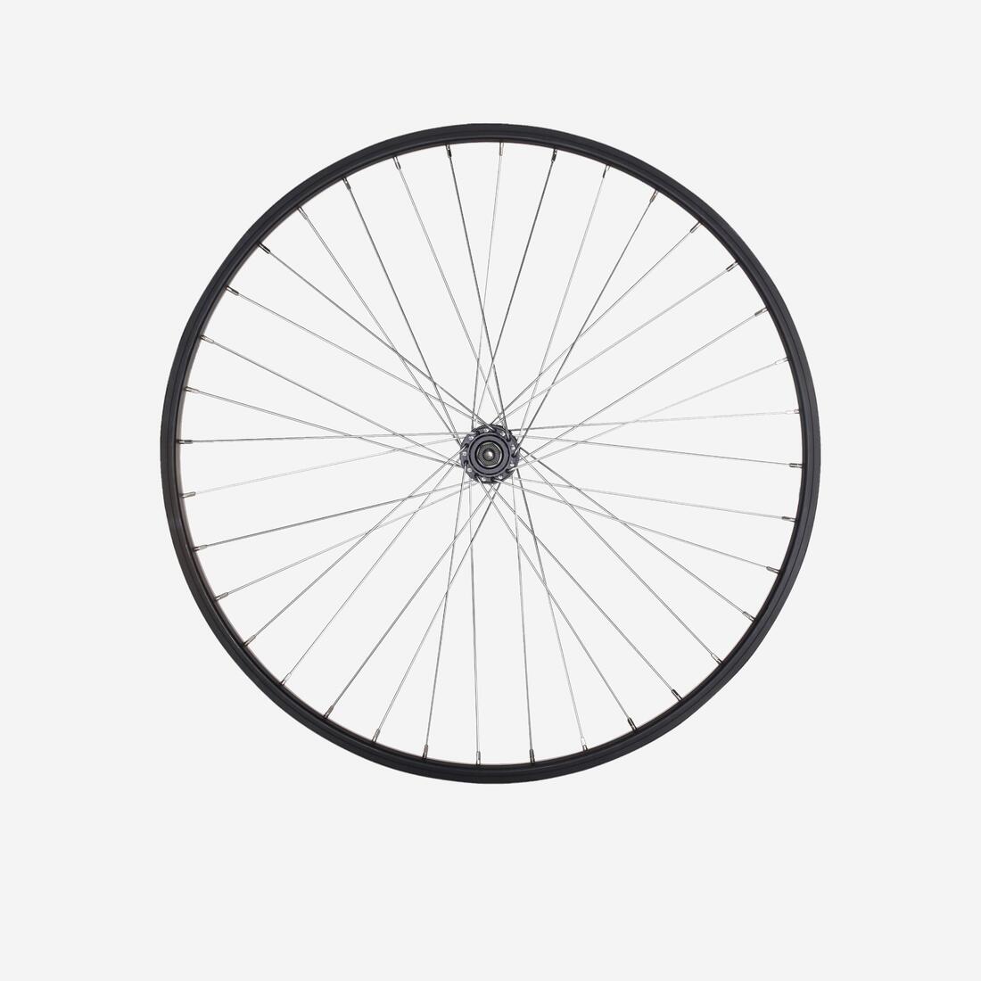 Roue vélo enfant 24" avant simple paroi à attache rapide