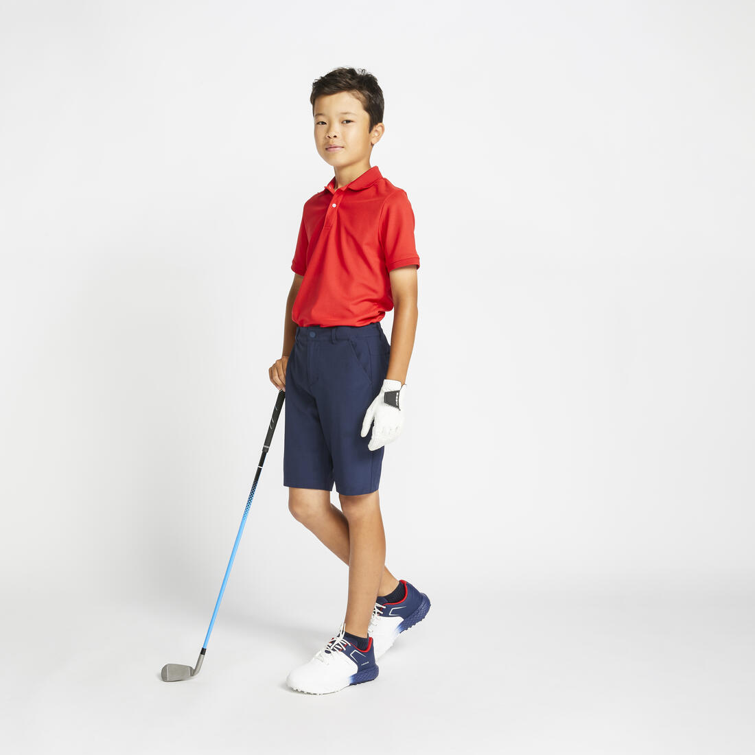 Polo de golf manches courtes enfant MW500