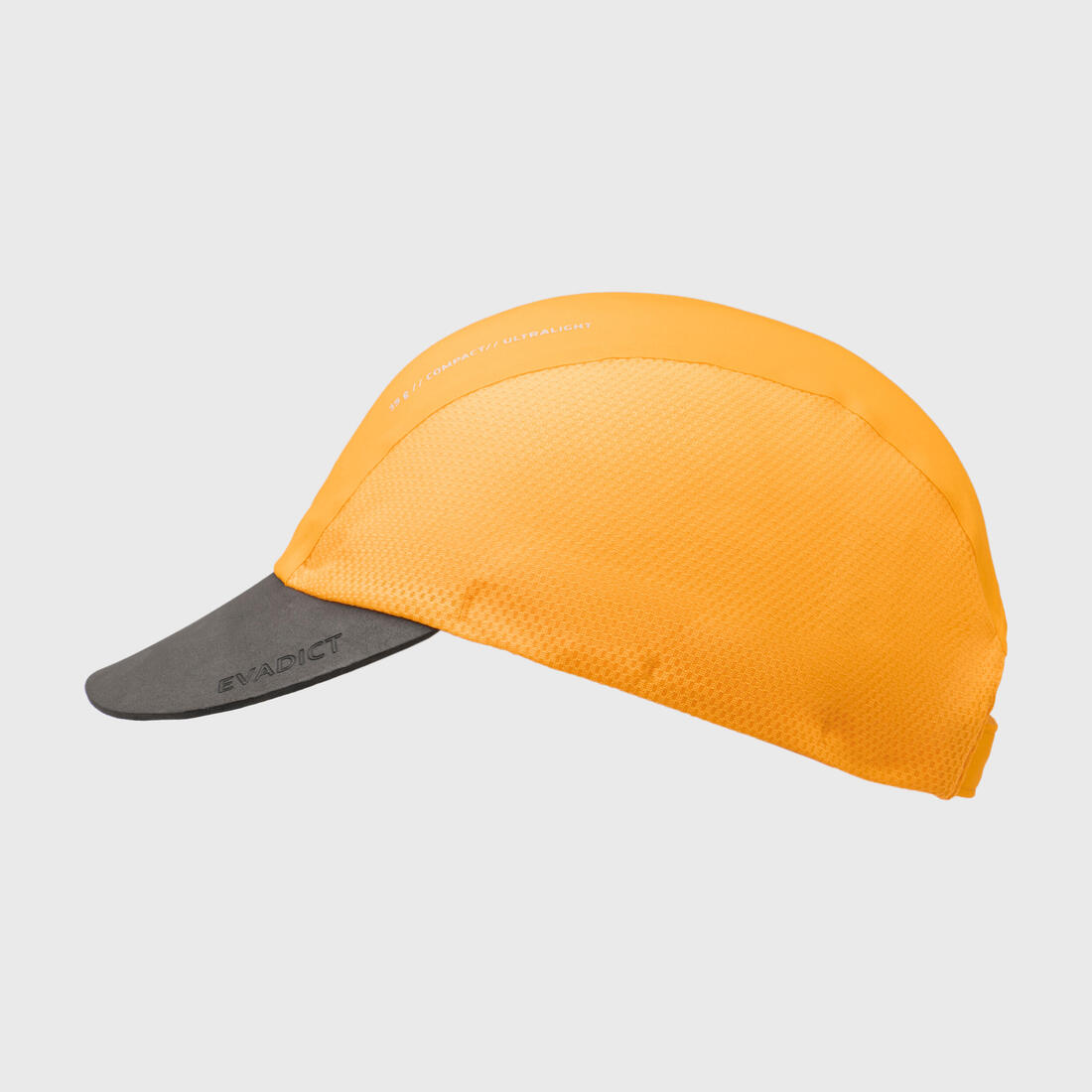 Casquette running trail Homme Femme - KIPRUN Modulable Saharienne noir