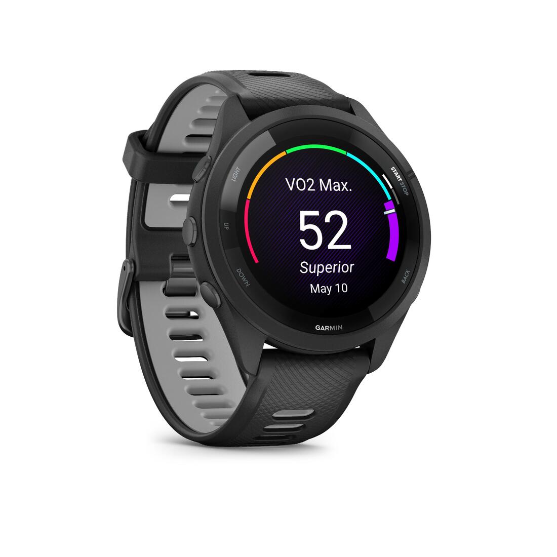 Montre connectée multisport gps cardio - garmin forerunner 265 music noire