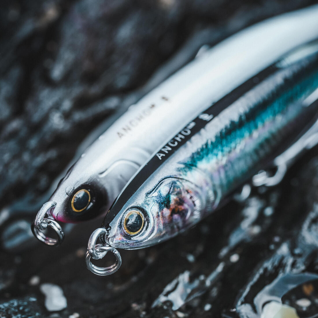 Poisson nageur ANCHO LM 95 US ANCHOIS au leurre en mer