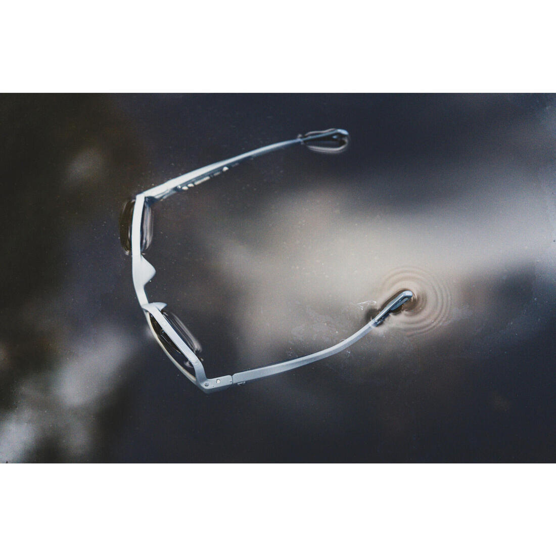 Lunettes de pêche polarisantes flottantes - fg 500 grises