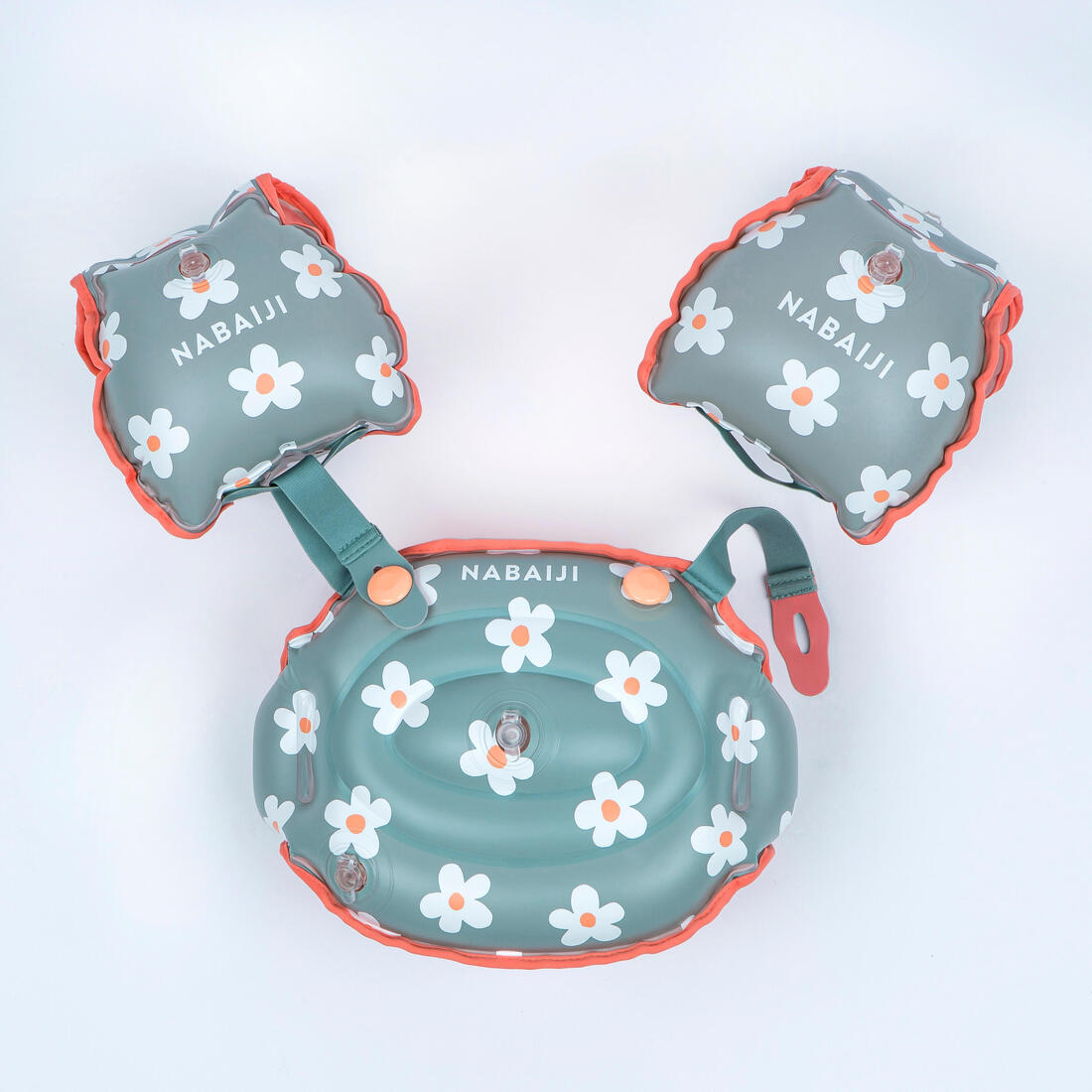 Brassards De Piscine Evolutif Enfant - Tiswim print savane
