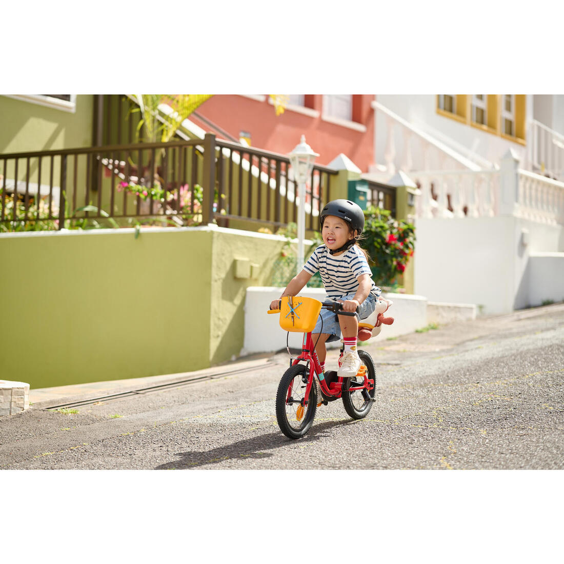 VELO ENFANT 2EN1 DRAISIENNE 3-5 ANS 14 pouces - DISCOVER 500