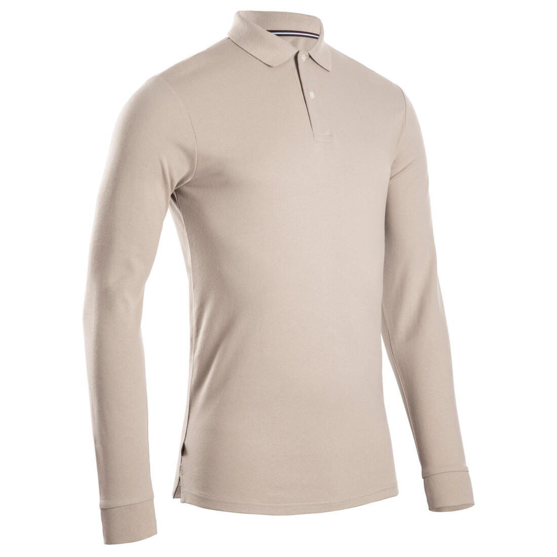 Polo golf manches longues Homme -  MW500 bleu marine