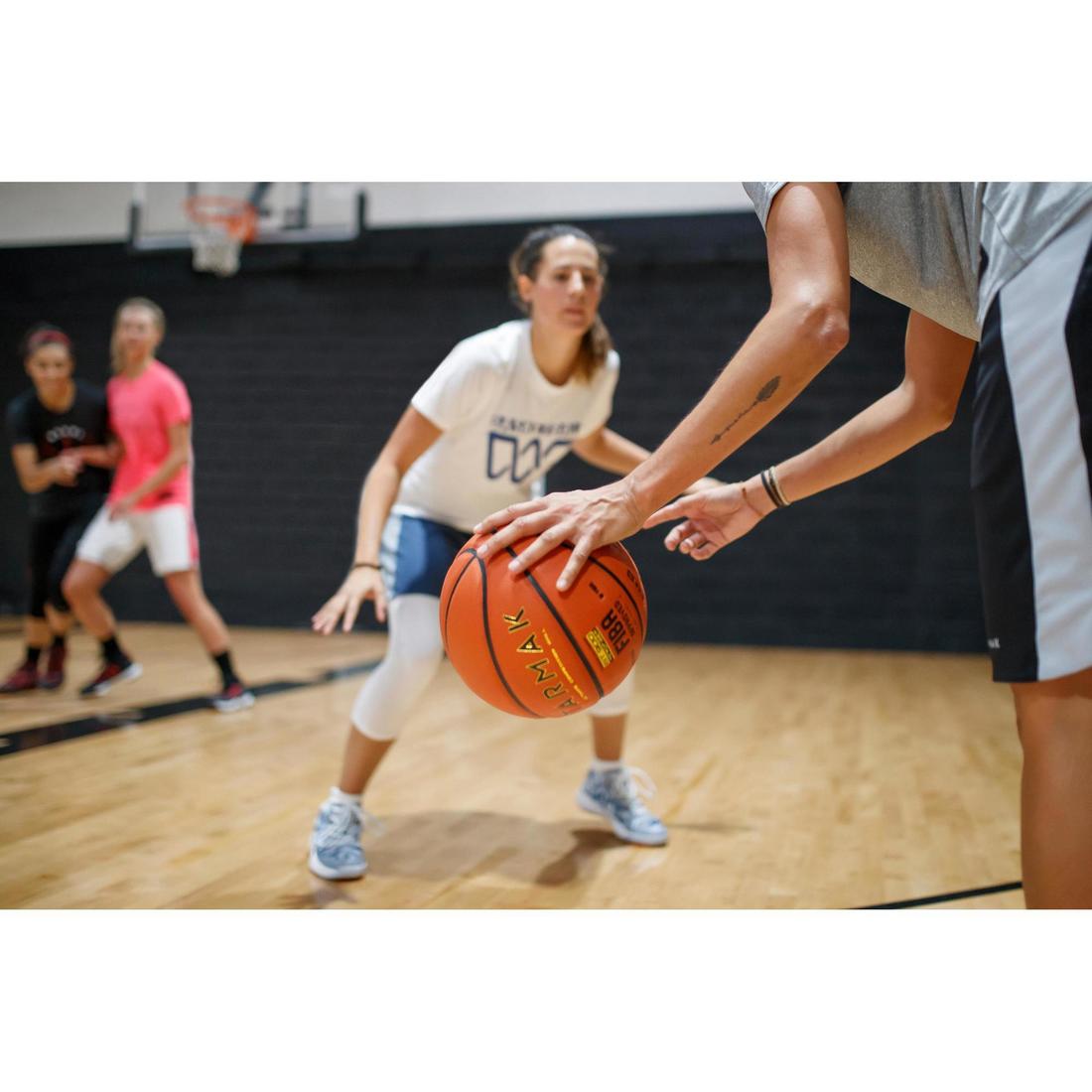 Ballon de basket BT900 de taille 6, homologué FIBA pour fille, garçon et femme