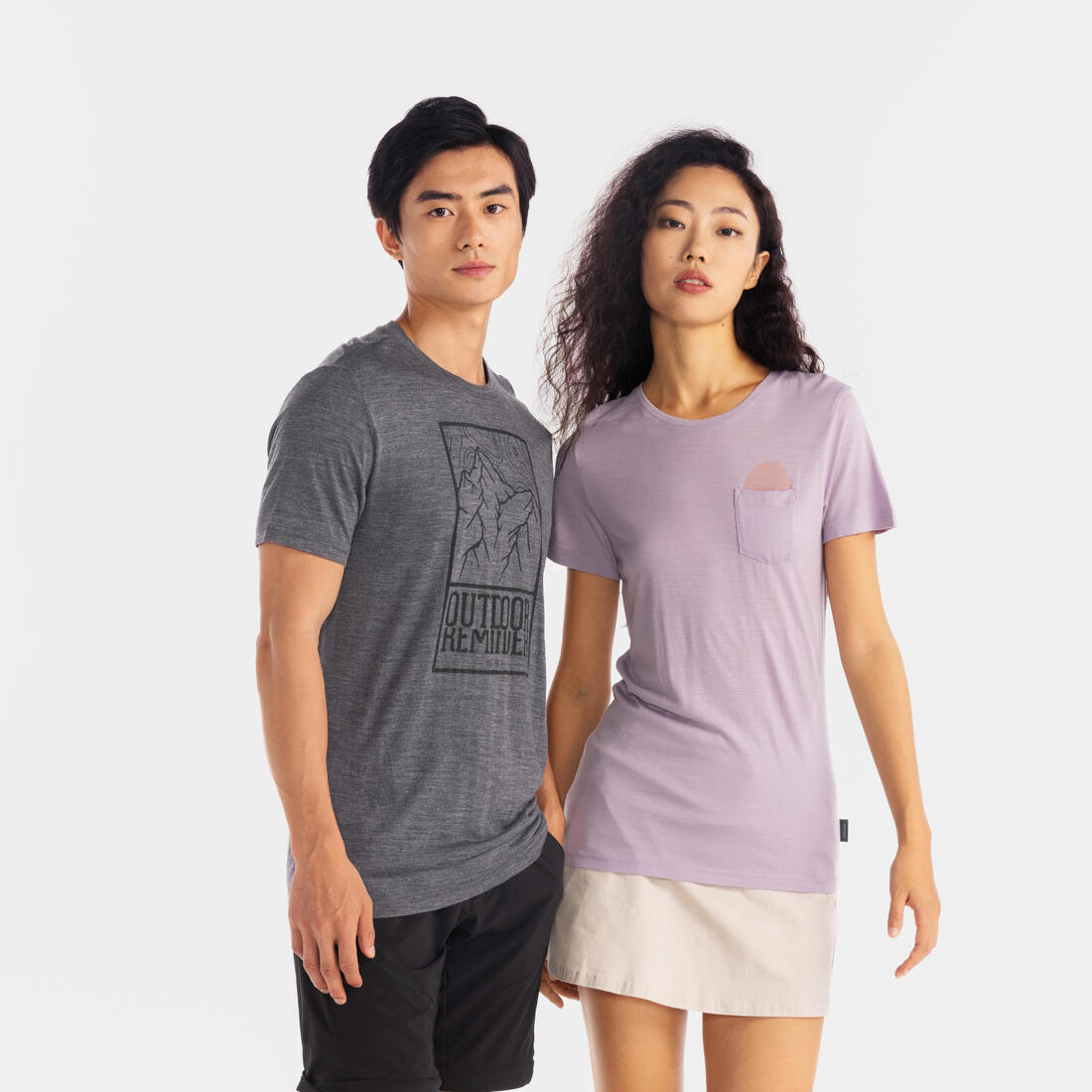 Jupe short de randonnée - nh500 - femme