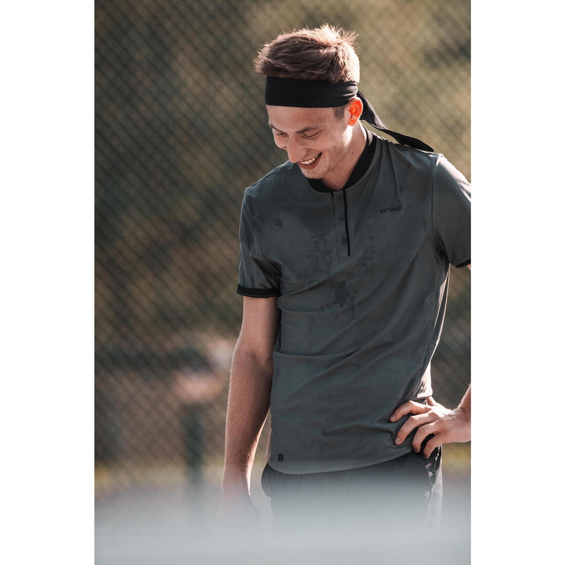 T-shirt tennis manches courtes Homme - ARTENGO DRY+