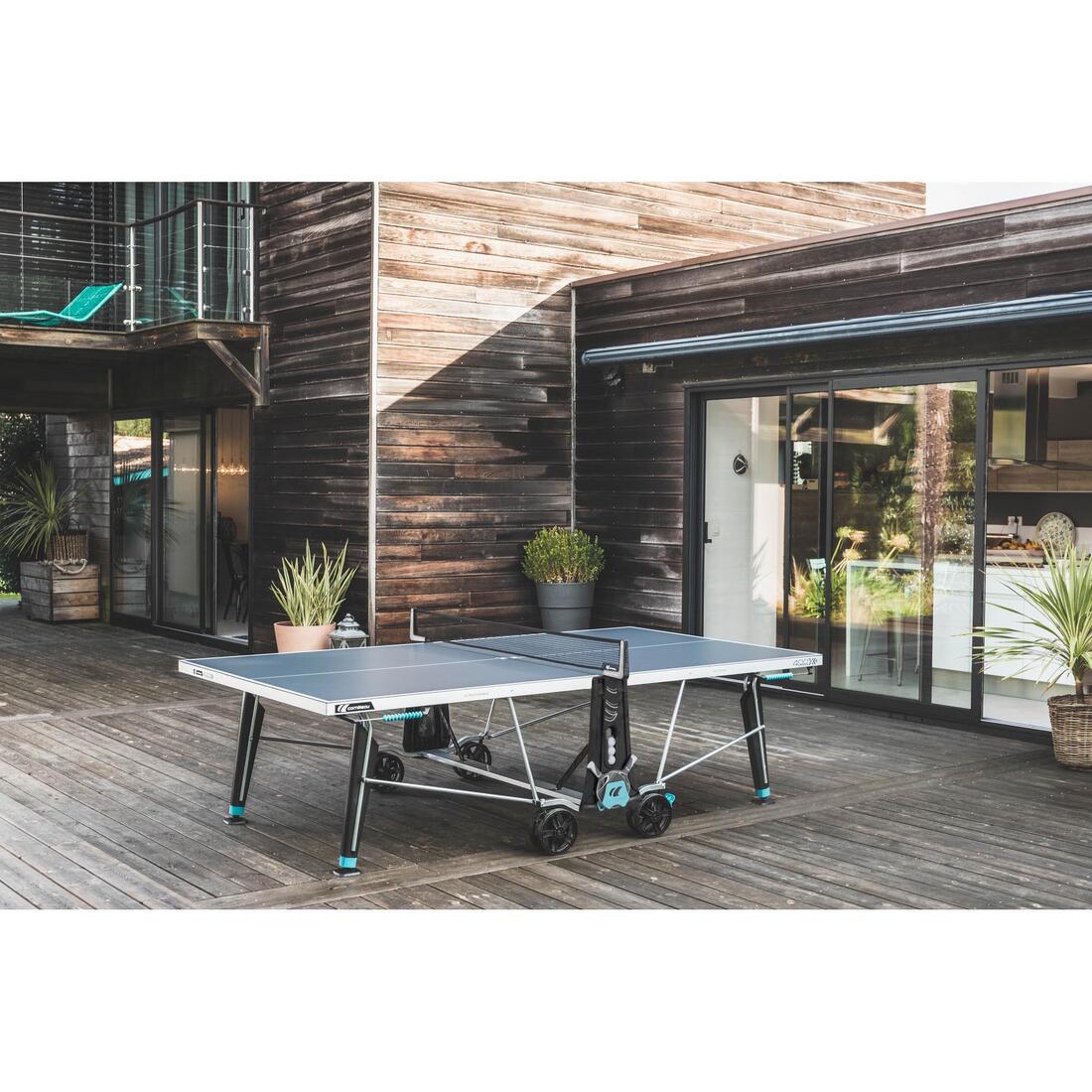 TABLE DE PING PONG EXTÉRIEURE 400X GRISE