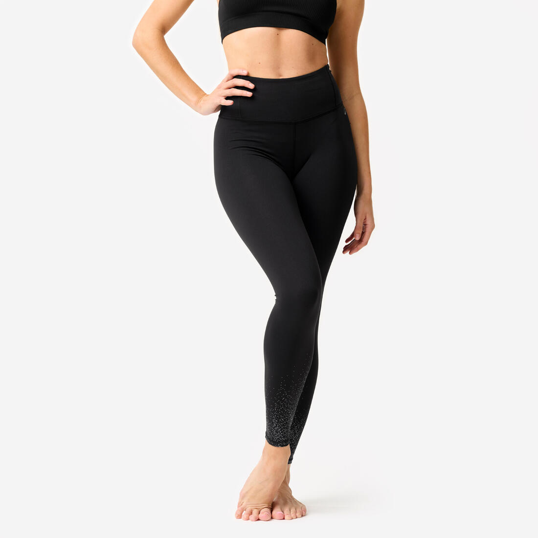 Legging de danse taille haute et ceinture plate femme
