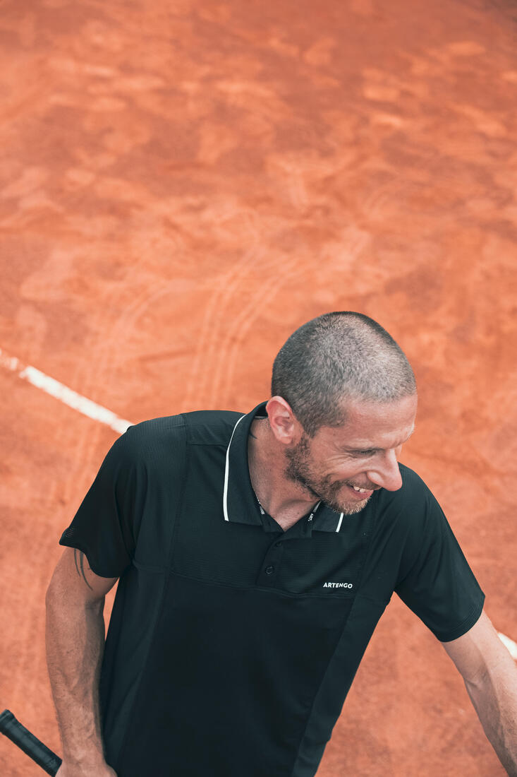 Polo tennis manches courtes Homme - Artengo DRY