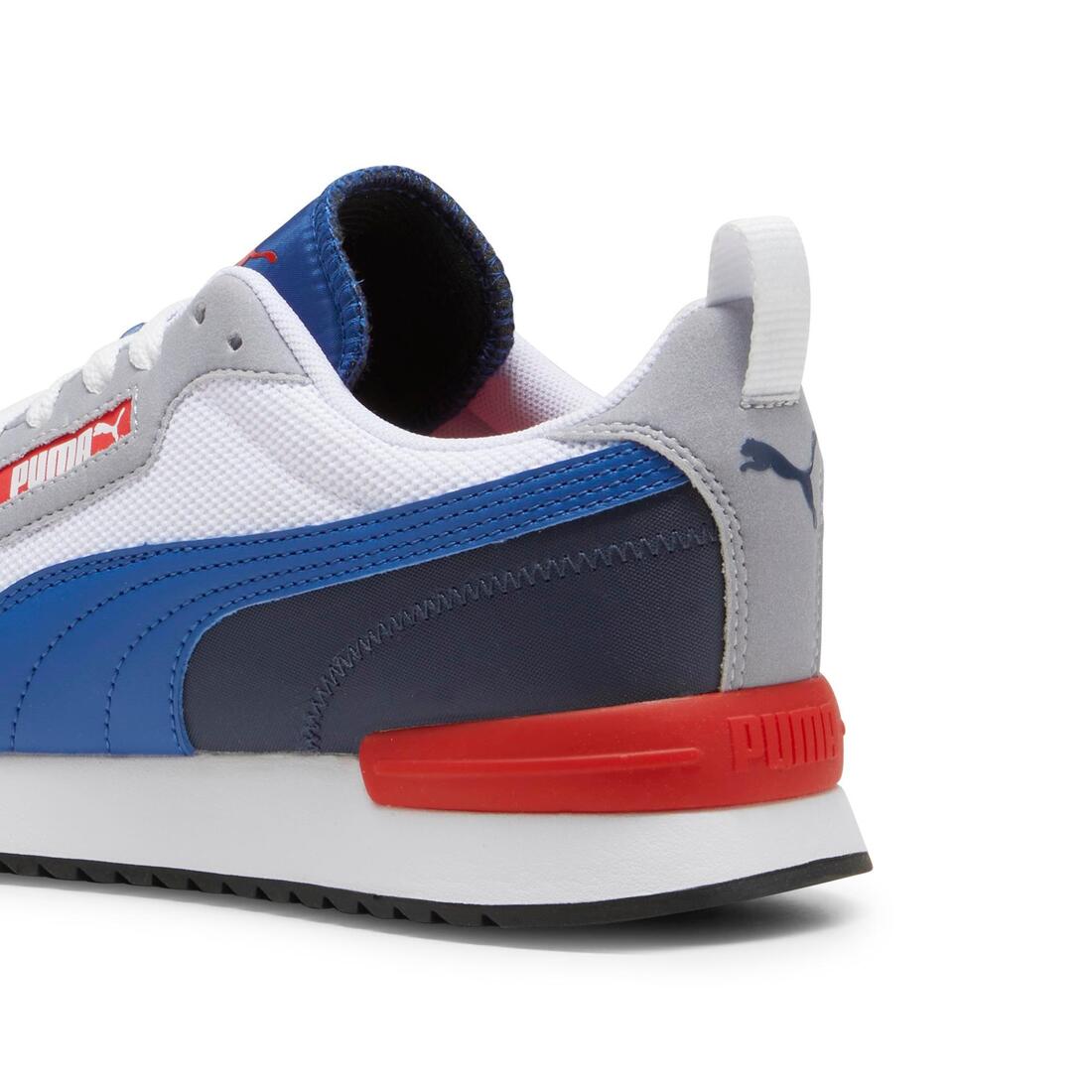 Baskets de marche homme, R78 bleu rouge
