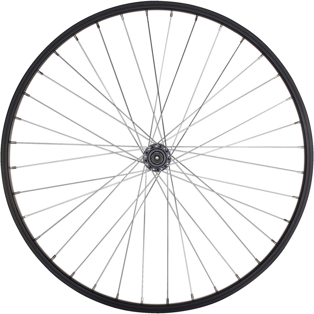 Roue vélo enfant 24" avant simple paroi à attache rapide