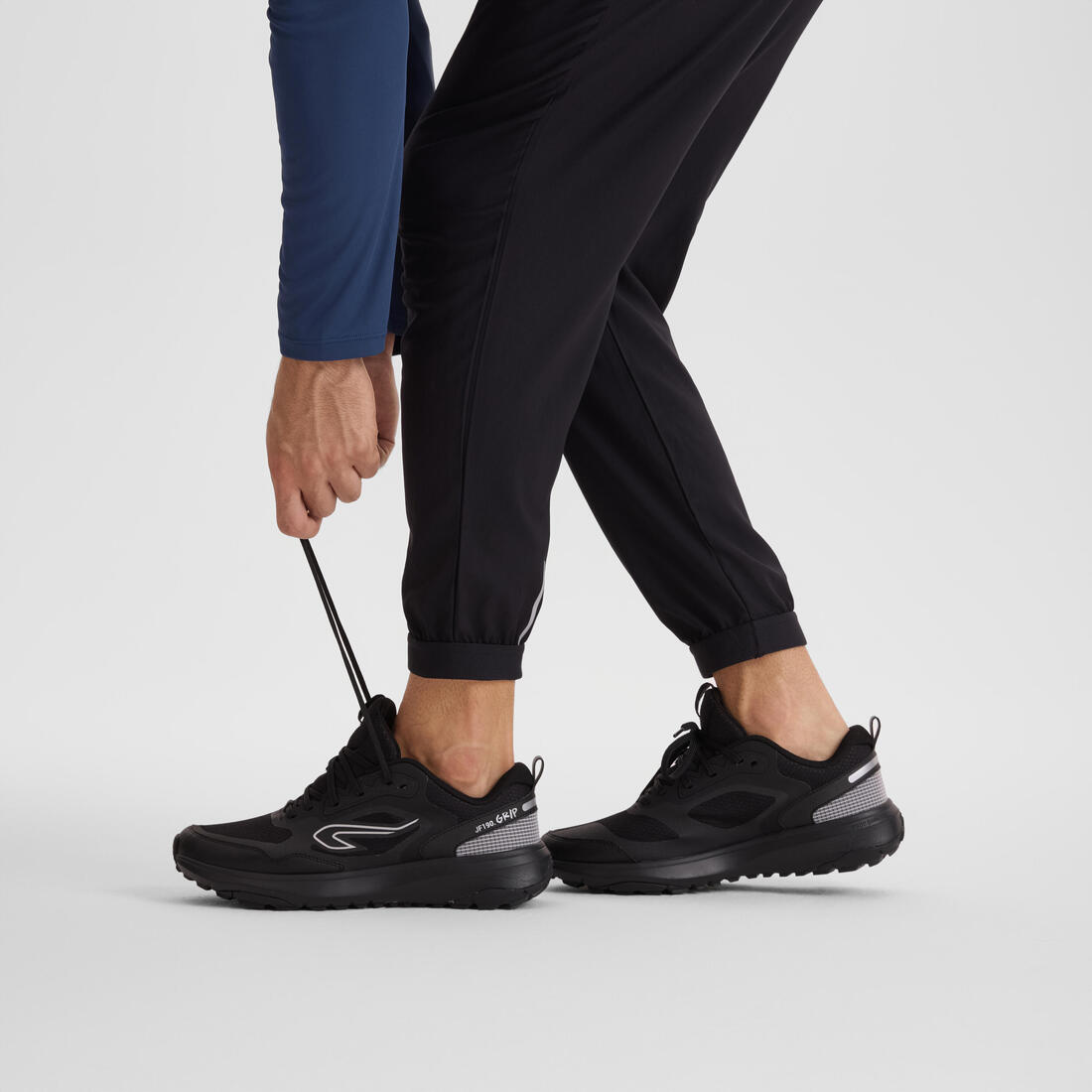 Chaussures de running route et trail homme, jf 190 grip bleu foncé