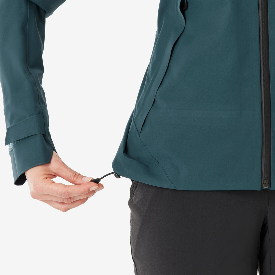 Veste de randonnée imperméable femme, MH500