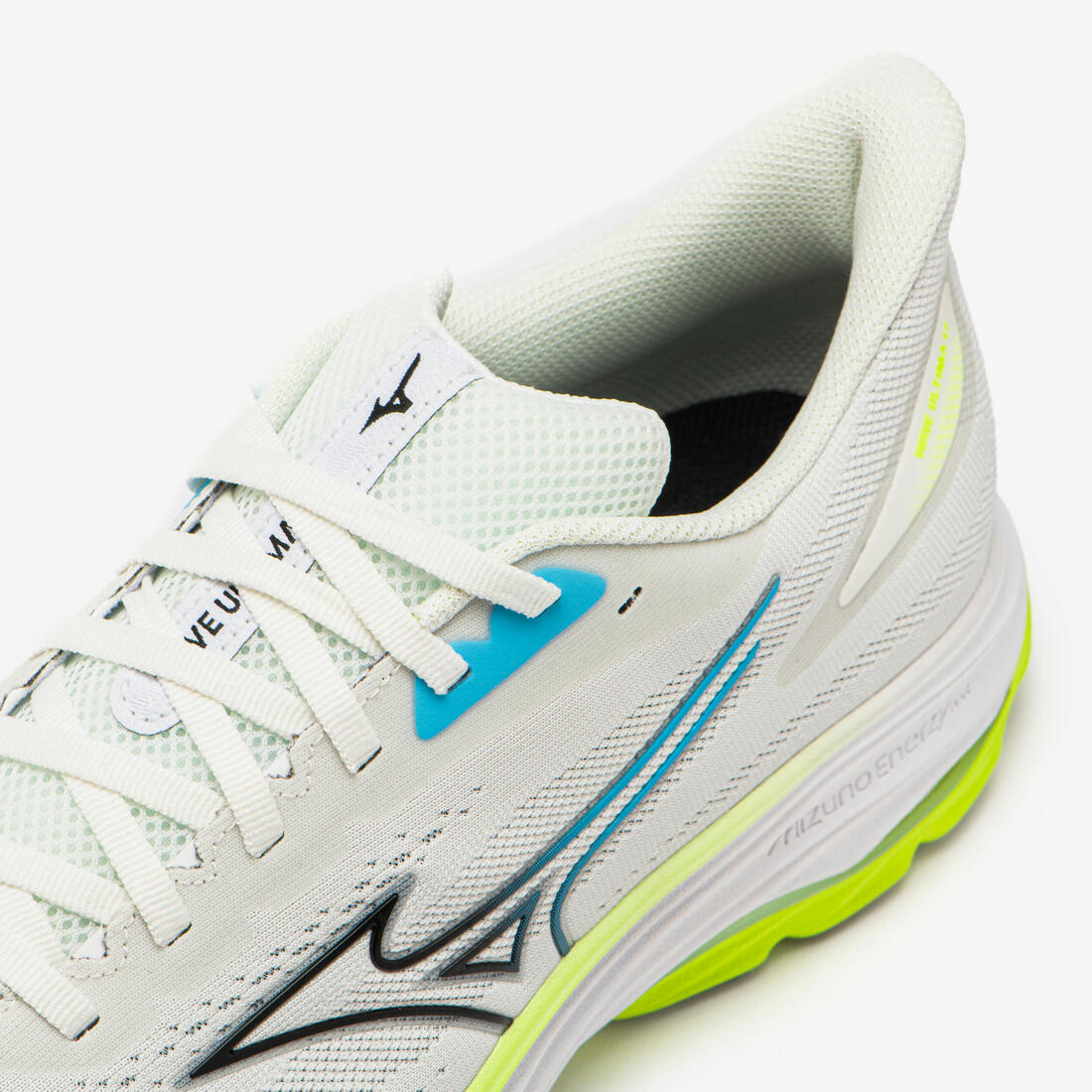 Chaussures de running homme, Mizuno Wave Ultima 17 blanc et jaune