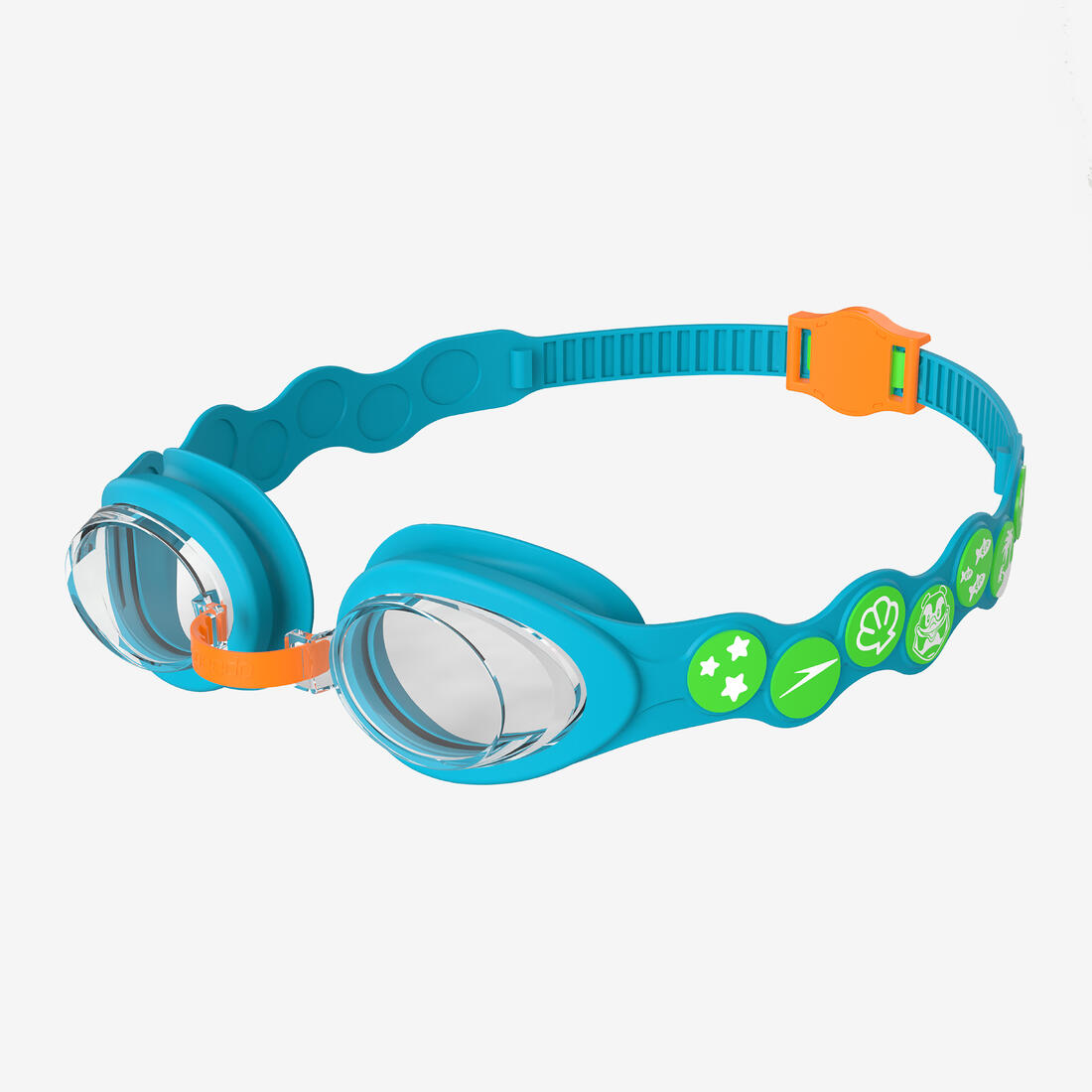 Lunettes de natation Unisexe Enfant 0-7 ans - Speedo bleu vert