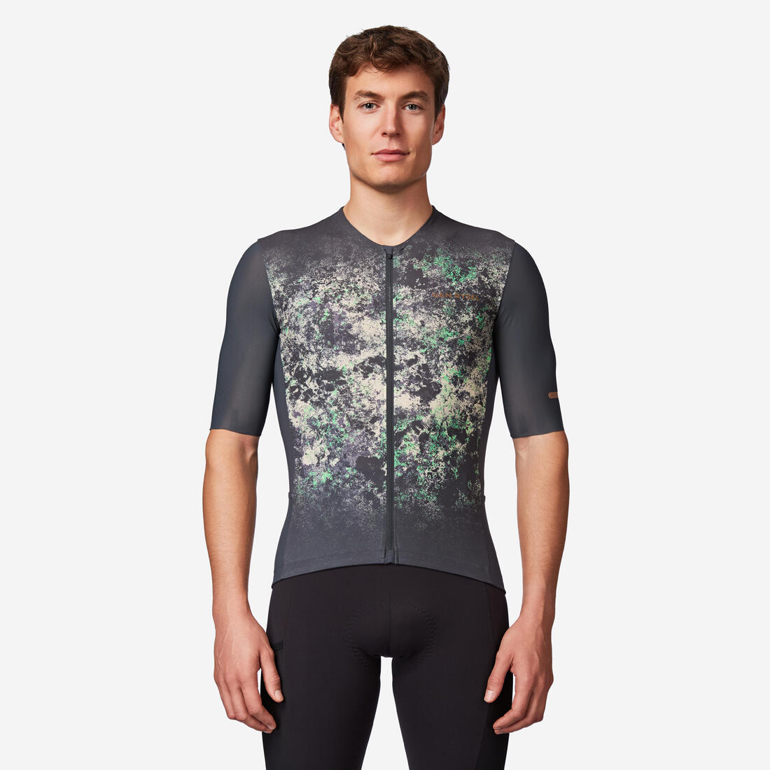 Maillot manches courtes de vélo route longue distance unisexe, EDR ULTRA