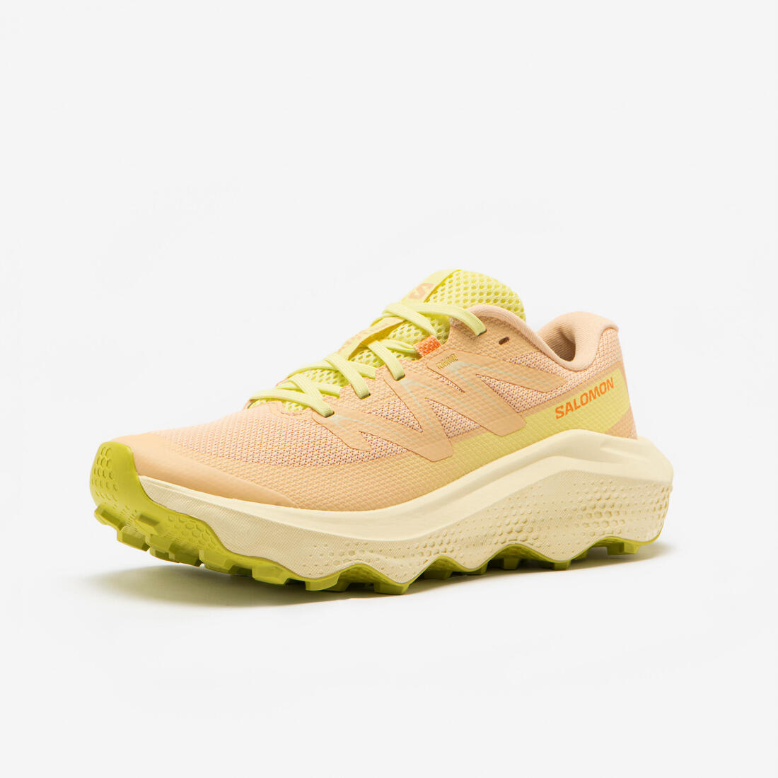 Chaussures de running trail femme, Salomon Ultra Flow 2 rose jaune et