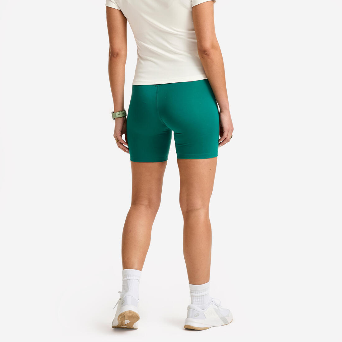 Cycliste avec bandes femme foncé