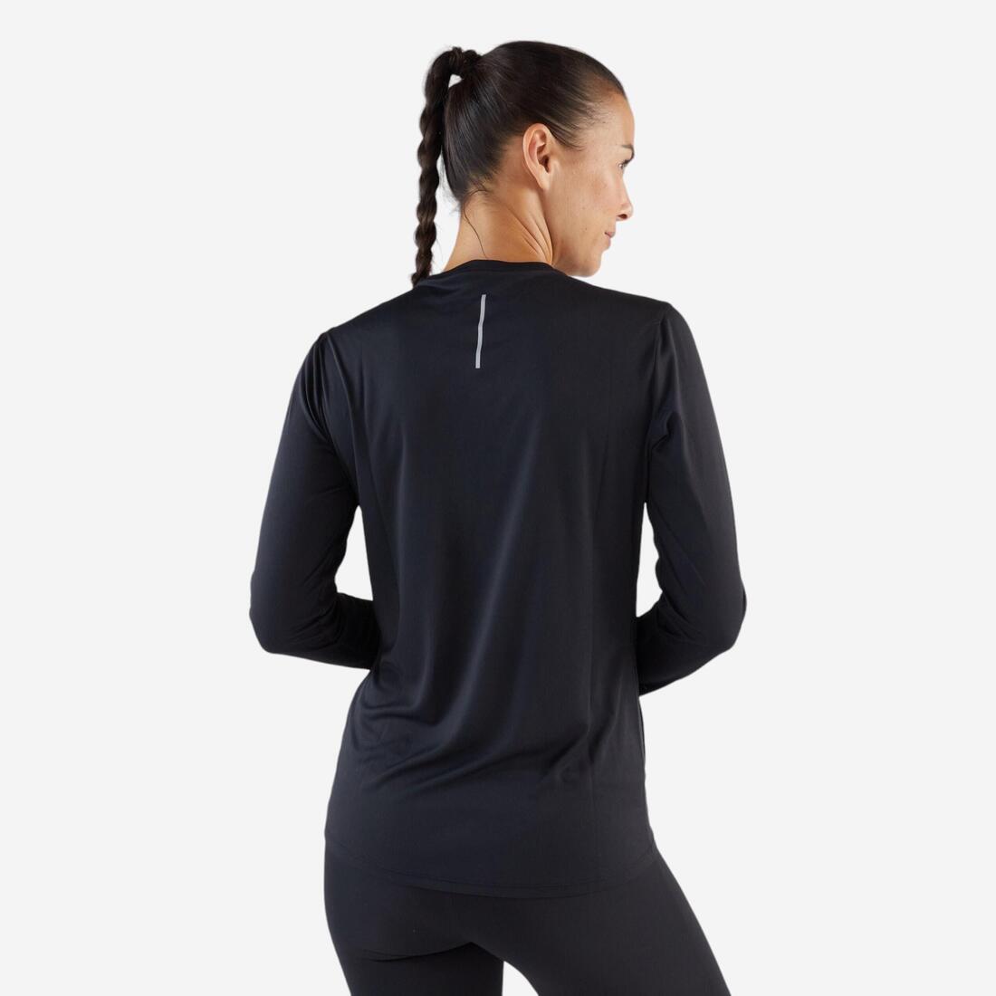 T-shirt manches longues running femme - sun protect