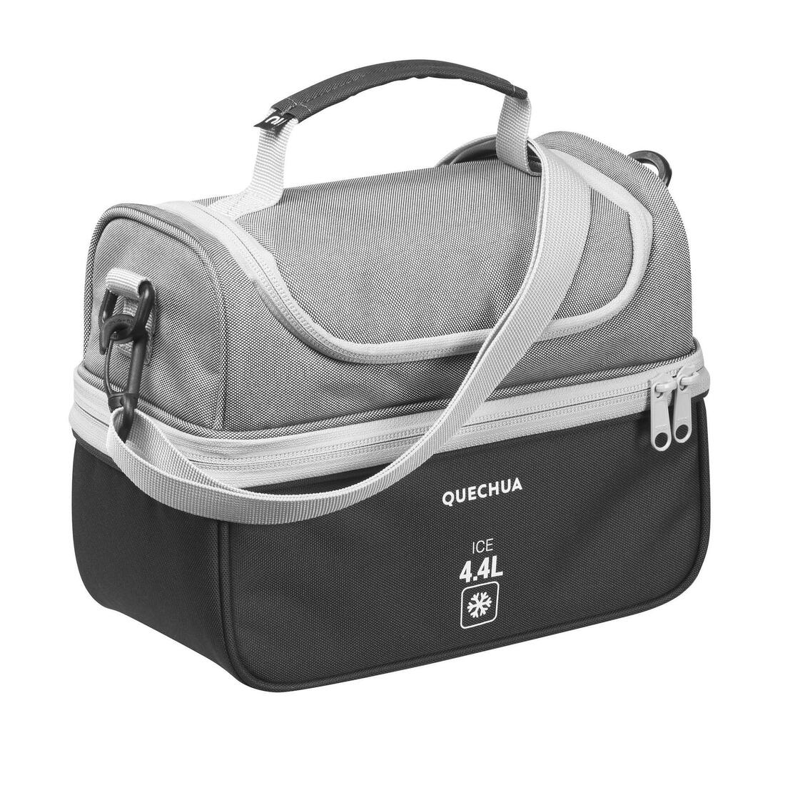Lunch box isotherme - 2 boîtes alimentaires comprises - 4,4 Litres – gris carbone