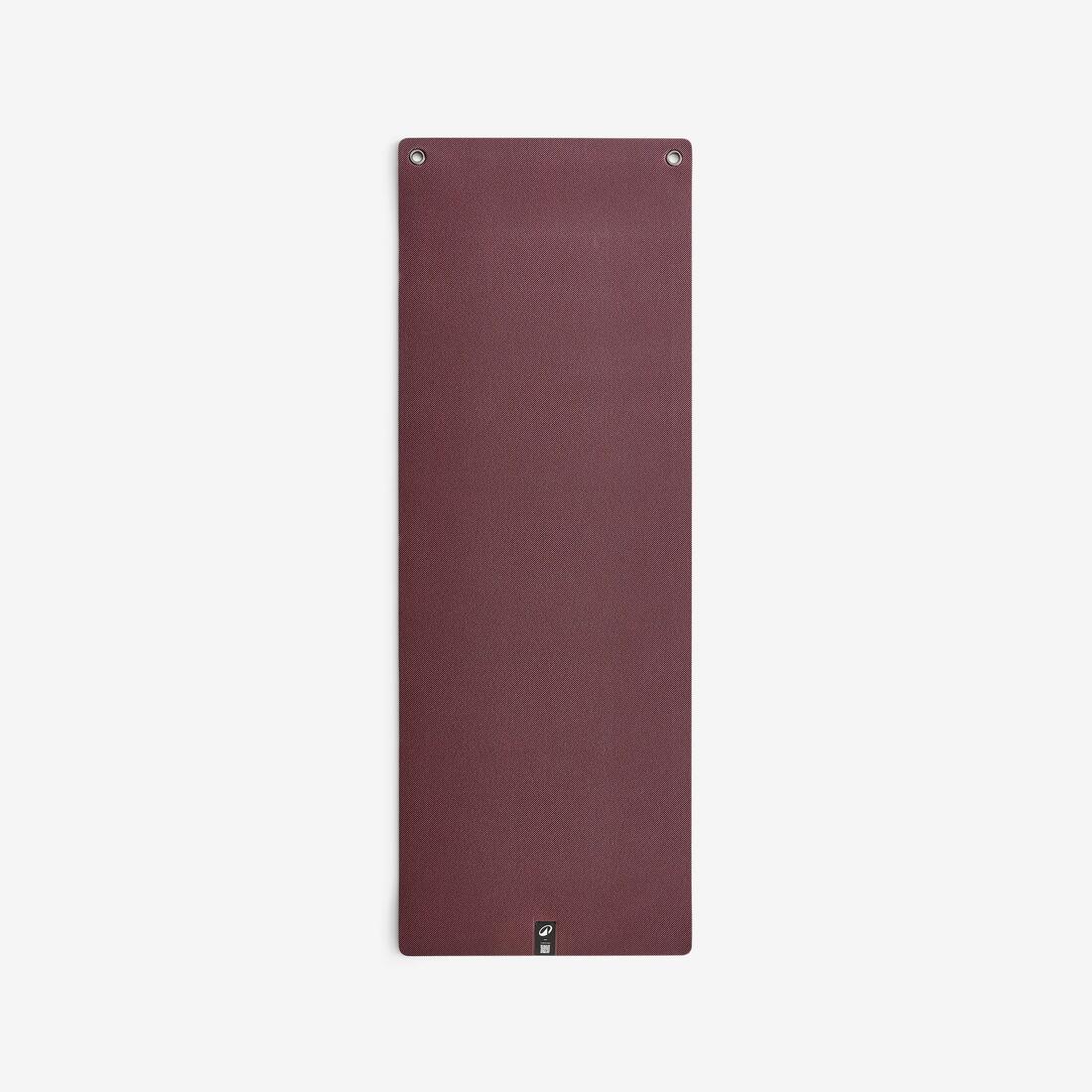 Tapis de fitness résistant 7mm, gris foncé