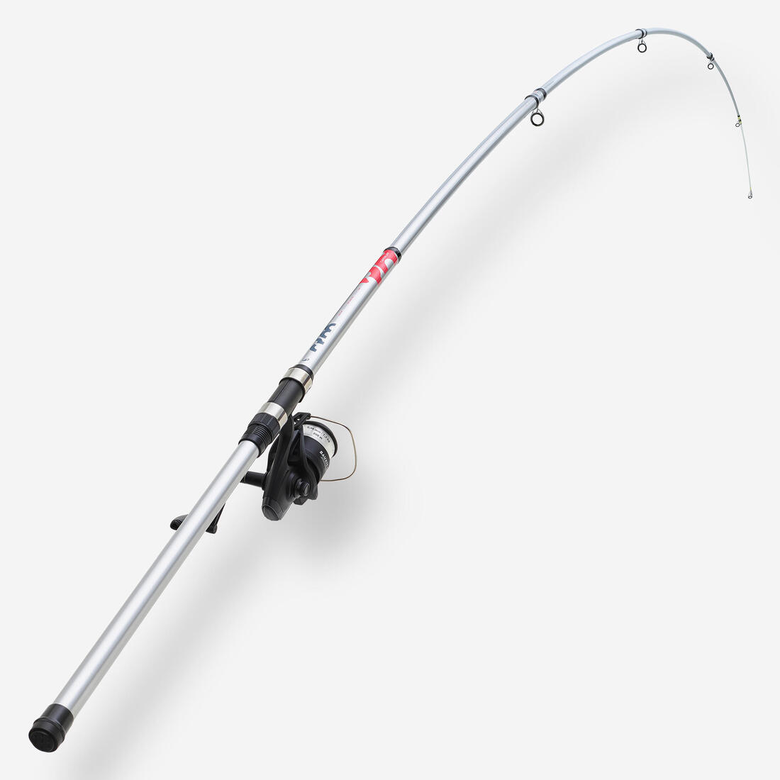 Ensemble de pêche en surfcasting canne et moulinet SYMBIOS-100 420 TELESCO