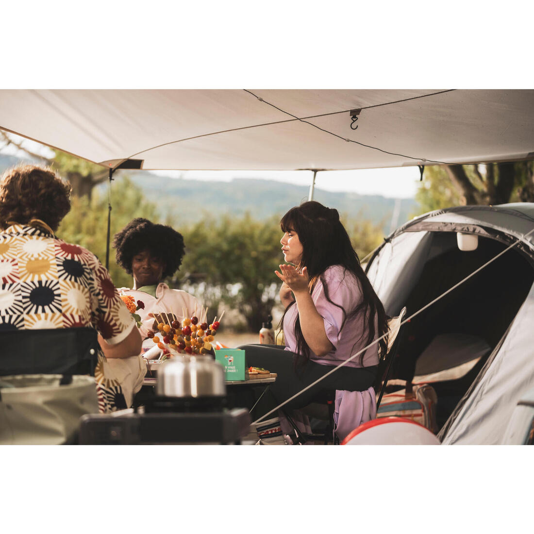 Tarp abri de camping multifonction, Fresh XL