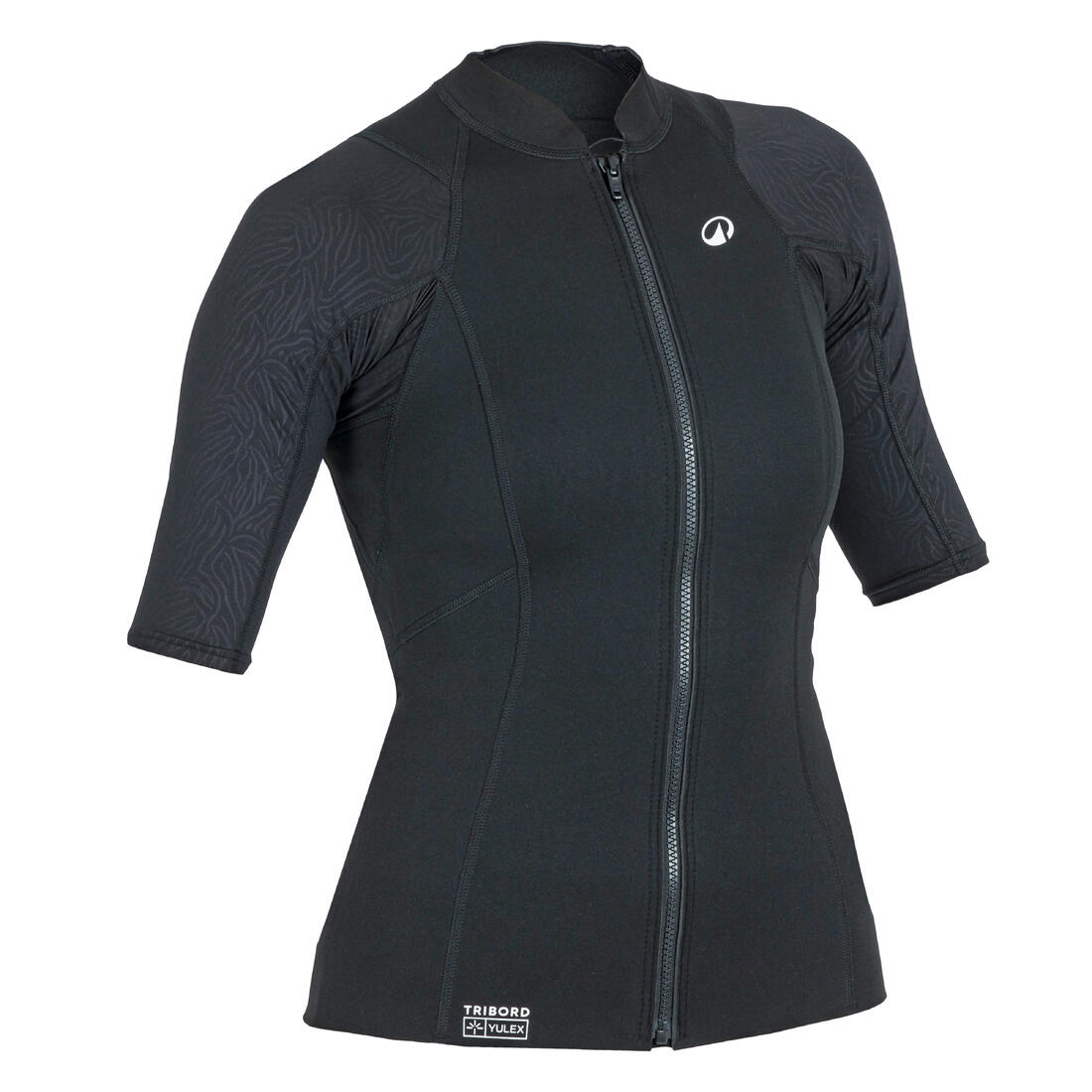 Top anti uv manches courtes femme yulex100 1.5mm