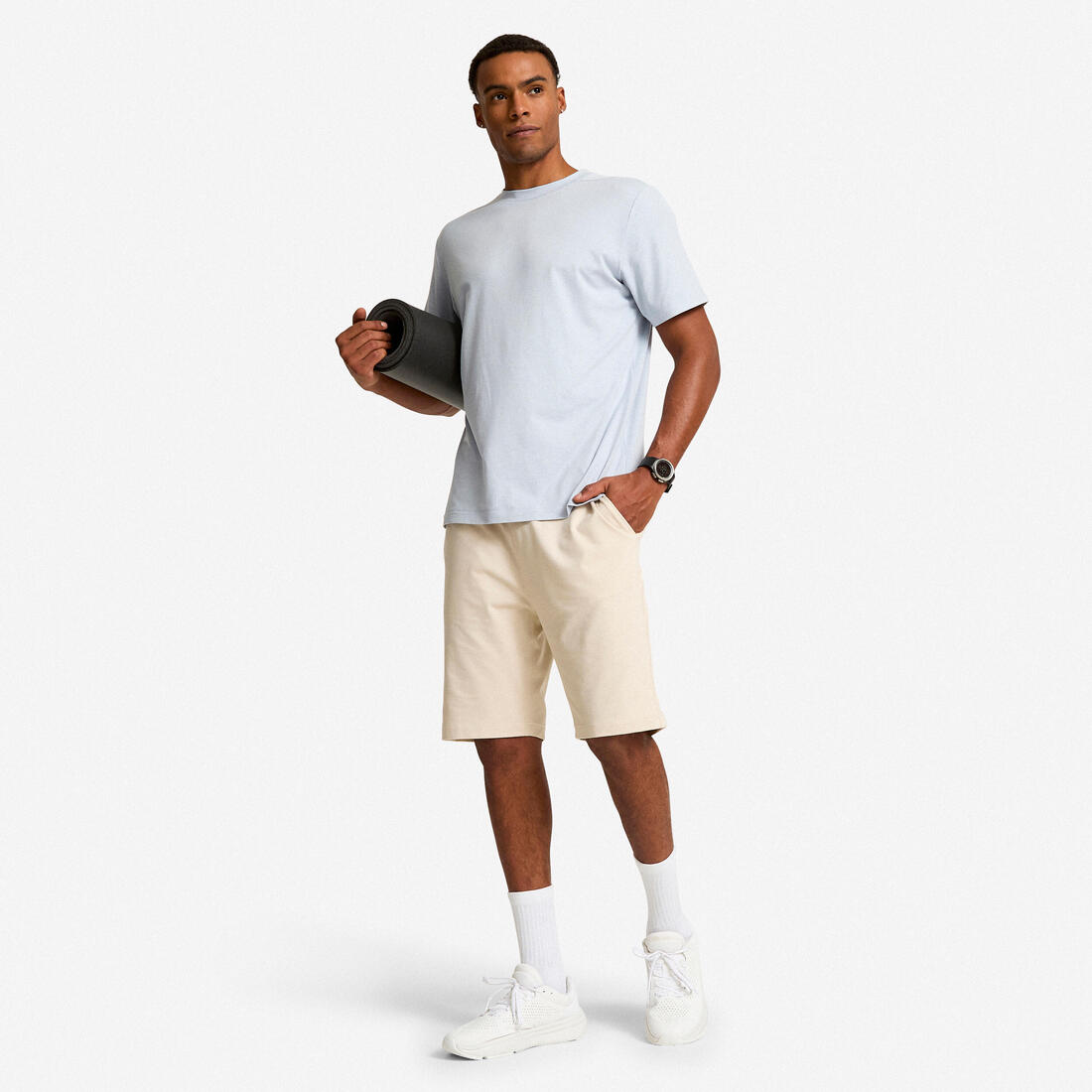 Short d’Entraînement pour Homme - Beige