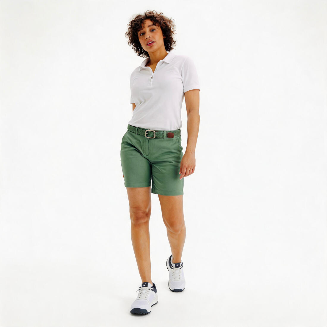 Short chino en coton golf Femme - MW500