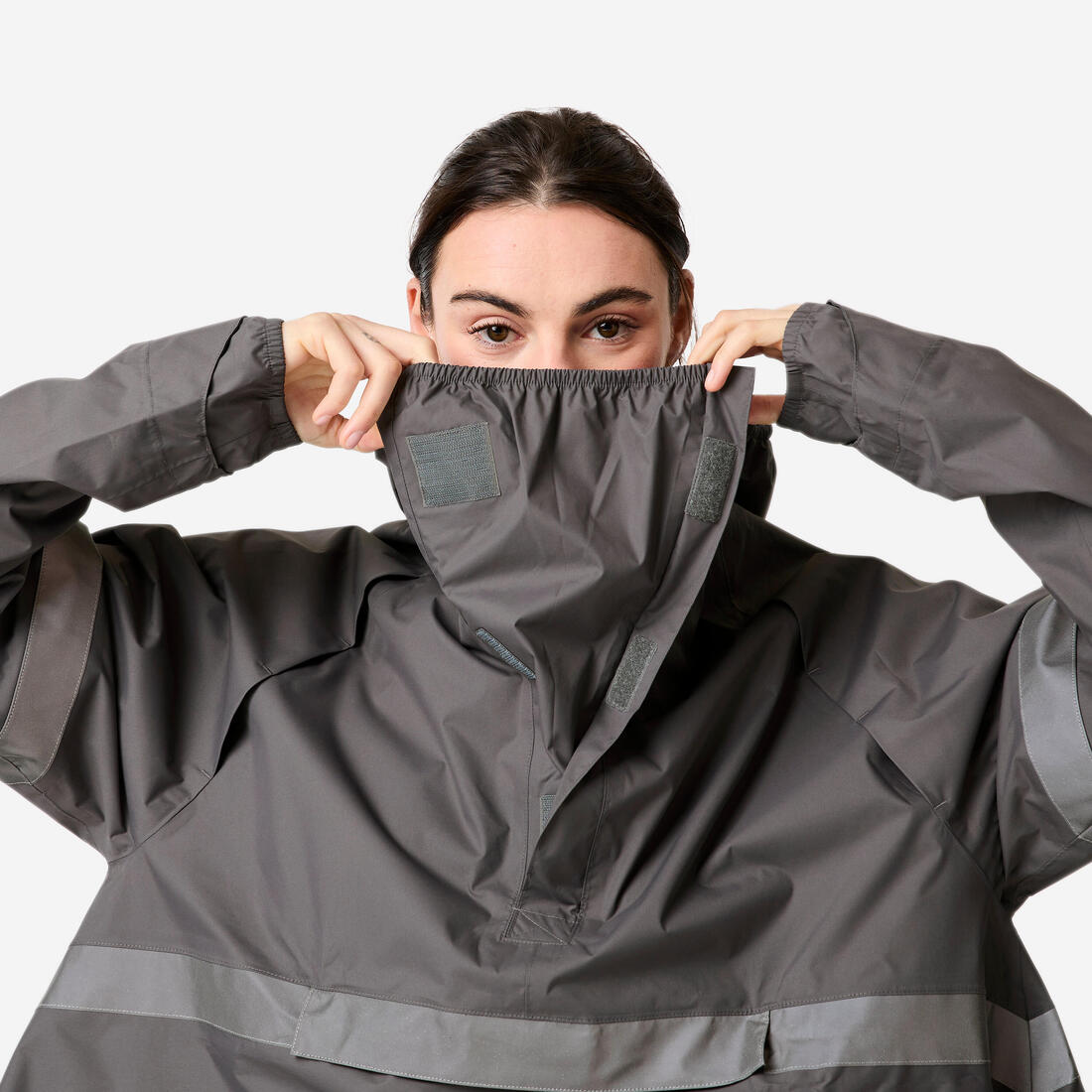 Poncho pluie vélo ville, visibilité de nuit, 540