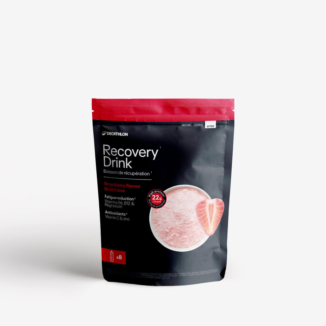 Boisson protéinée en poudre pour la récupération, 600g