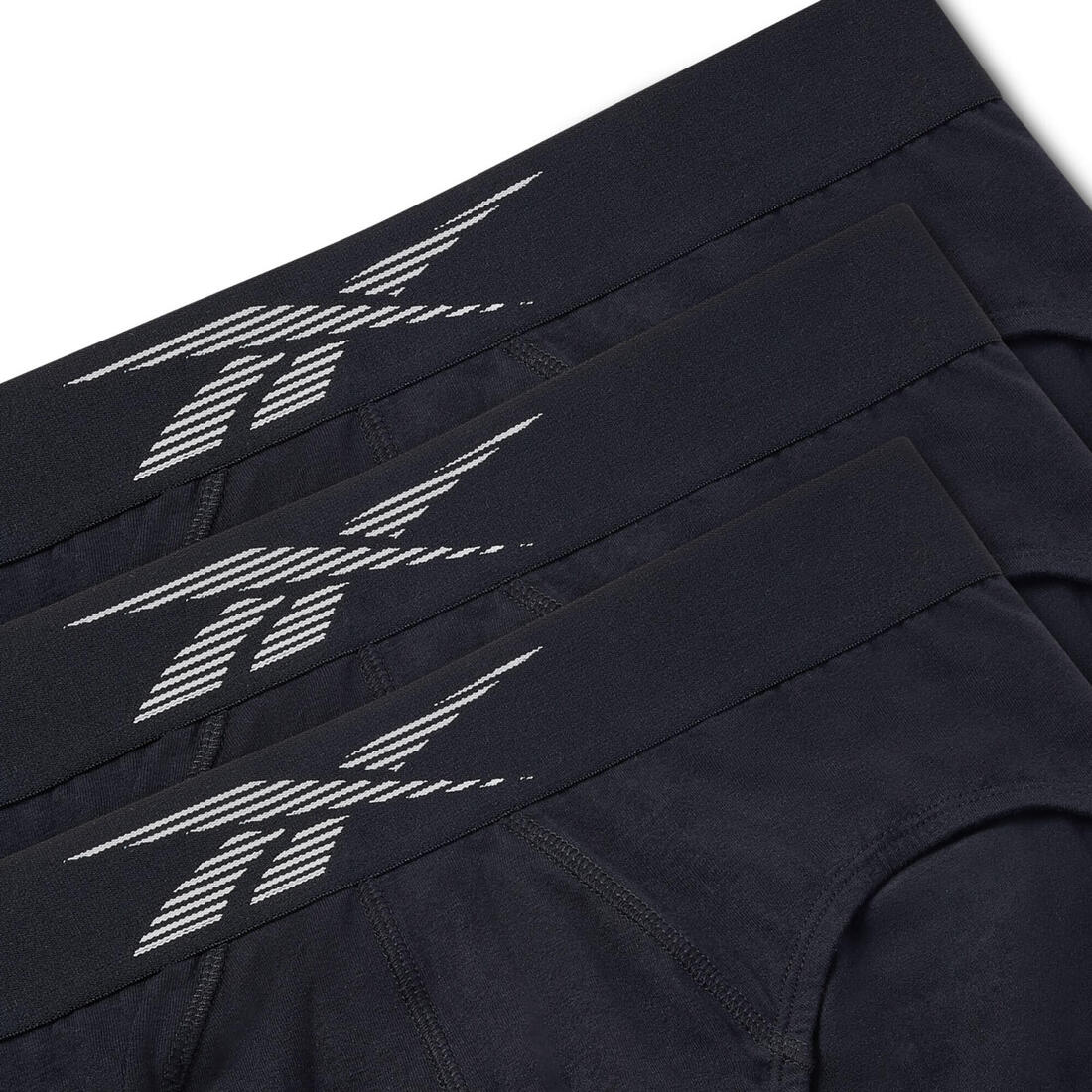 Slips en coton homme, noir, lot de 3