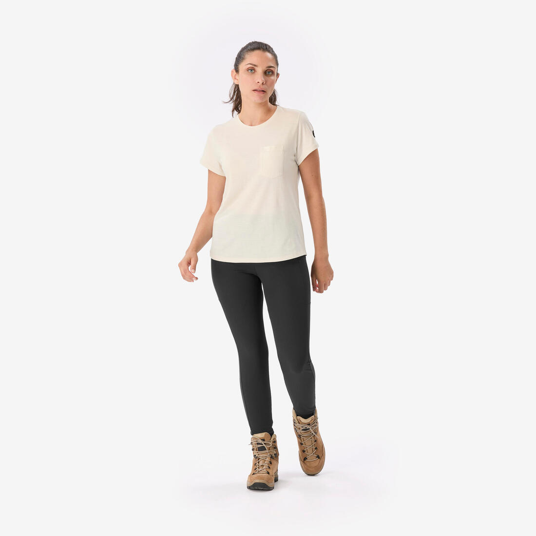 Legging de trekking résistant femme, MT500