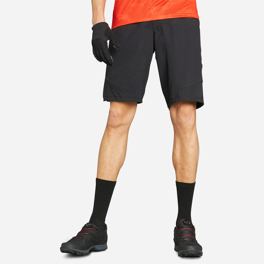 Short 2 en 1 avec sous short VTT Homme, 500