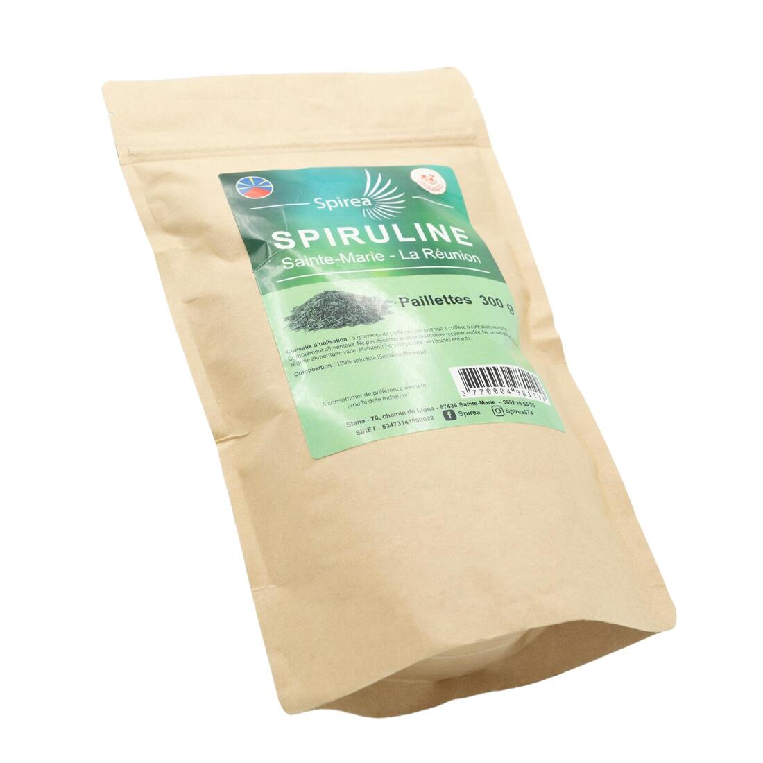 SPIREA-Spiruline 100% paillettes - 300 gr