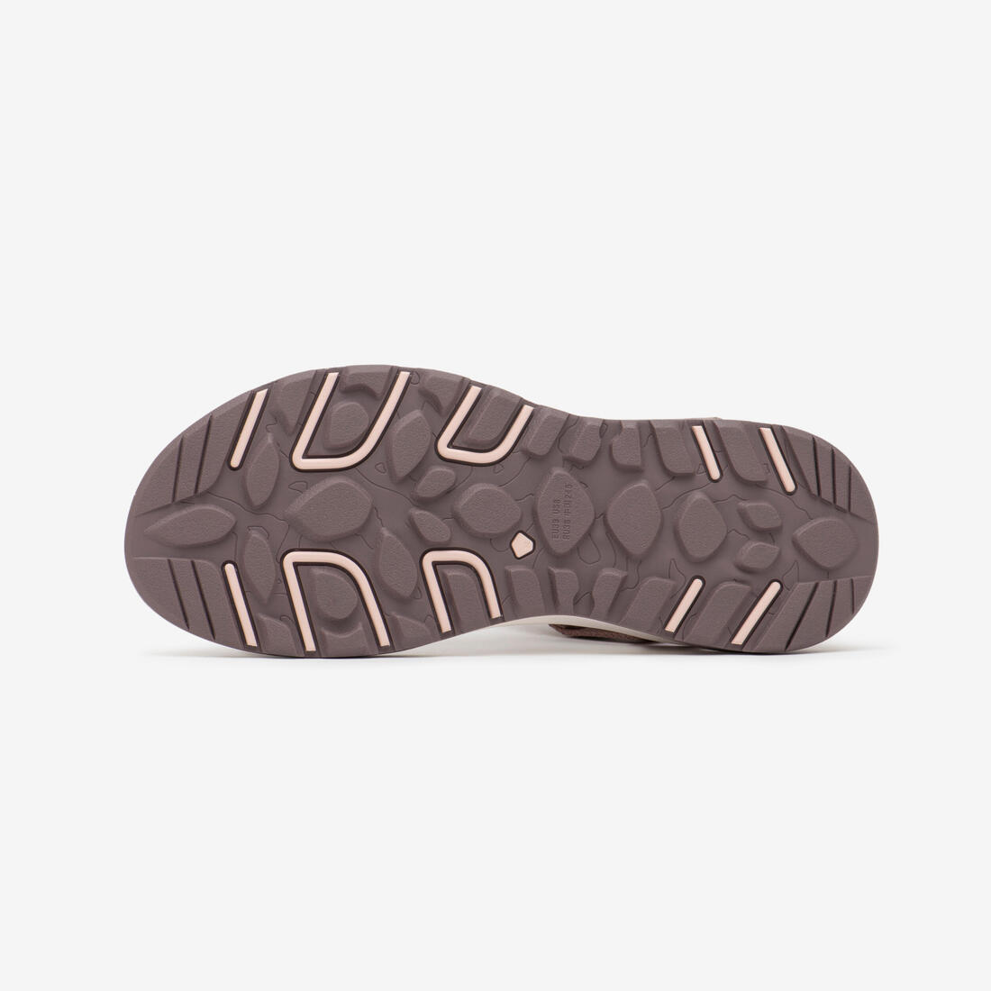 Sandales de randonnée souples femme, NH500 Outdoor violet