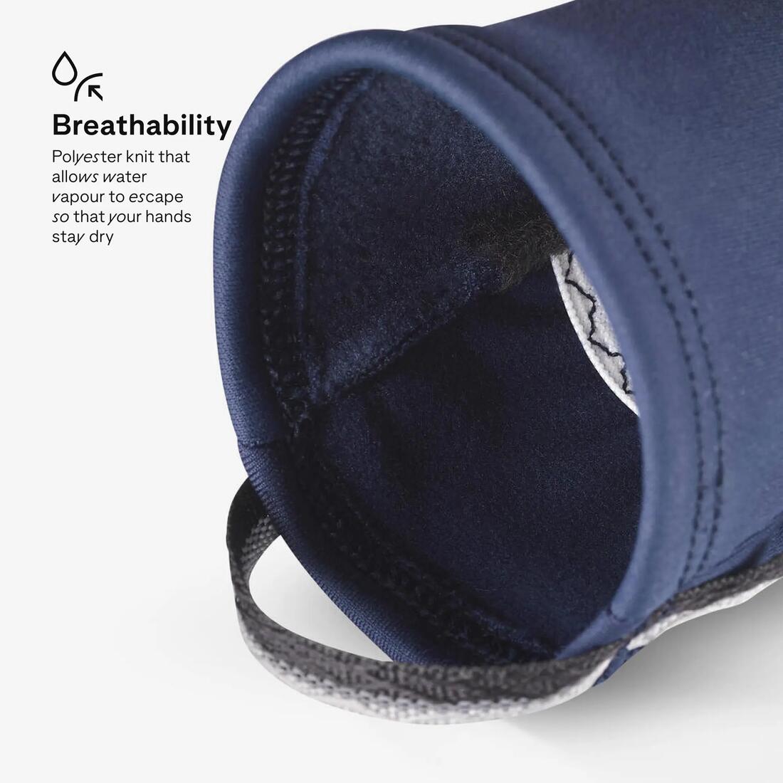 Gants tactiles et stretch de trekking adultes, MT500